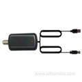 USB to male/female adapter cable connect the anthenna